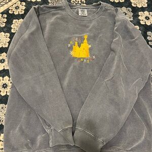 Comfort Colors Gray Bryce Canyon Crewneck Sweater